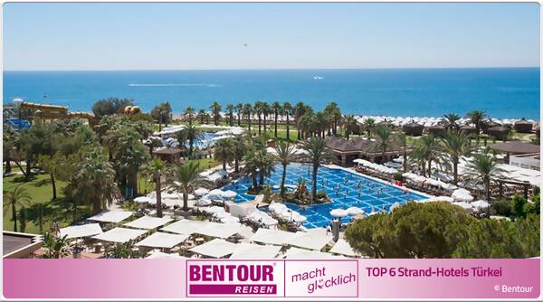 TOP 6 Strandhotels Türkische Riviera