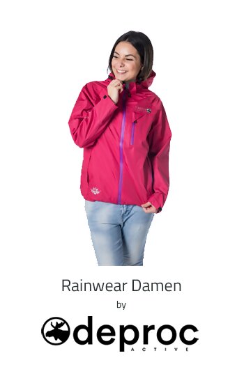Mit dieser Outdoorjacke für Damen sind Sie bestens für Aktivitäten bei Wind und Wetter ausgerüstet von DEPROC active
